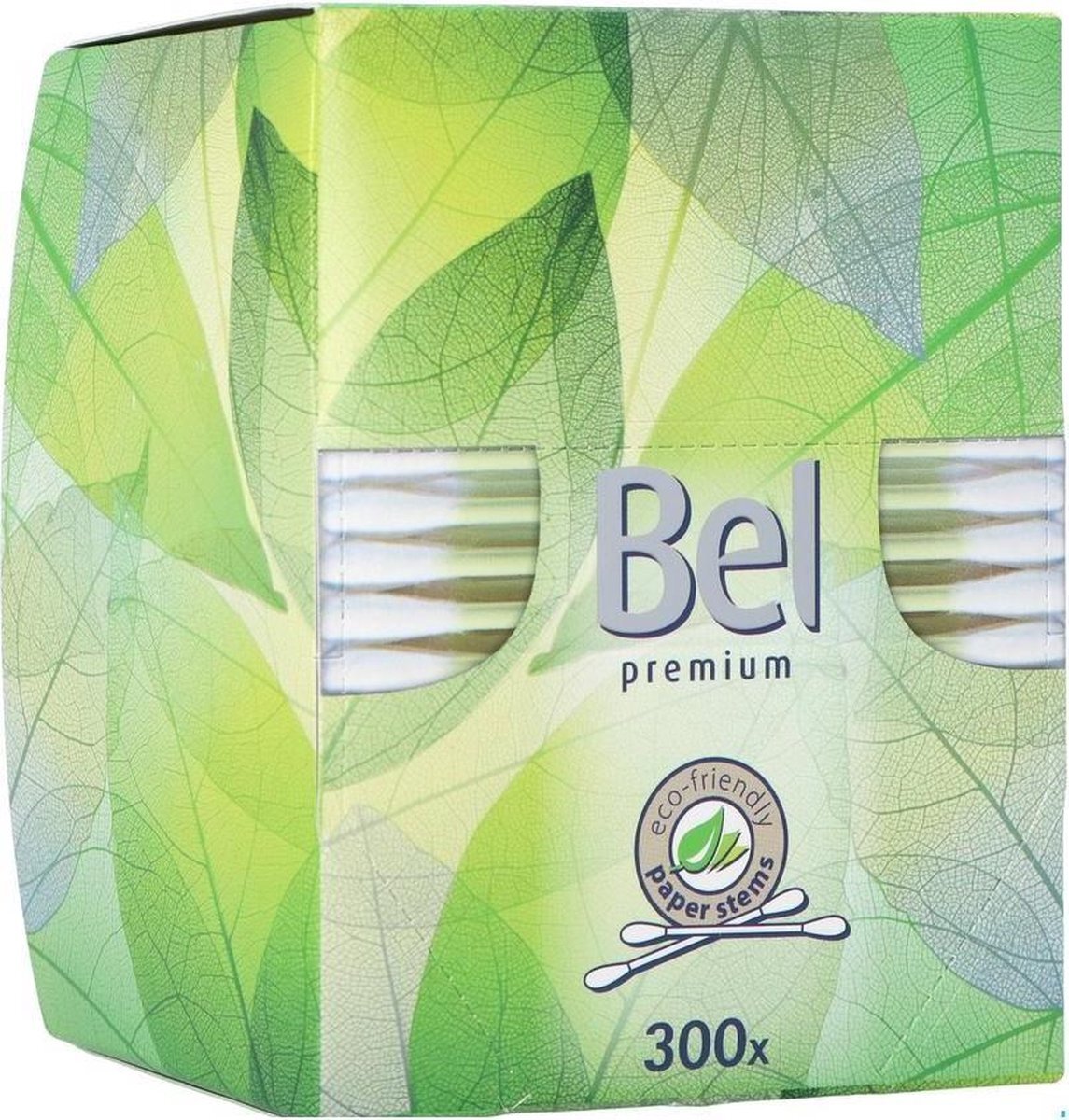 Bel Bel Premium Bastoncillos 100% Sin Plástico 300 Pcs