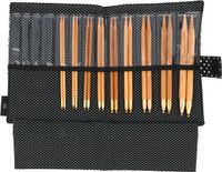 Seeknit Koshitsu verwis. rondbreinaaldenset ML zwart.