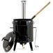 BBQ-Toro Goulashkanon | chaudière à goulasch | four à ragoût | poêle à goulasch hongroise 17 litres émaillé avec couvercle pour cuisine extérieure cuisine de campagne