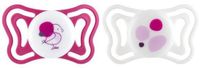 Chicco PhysioForma Light fopspeen siliconen 6-16M roze 2st