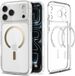 Spigen Ultra Hybrid MagFit - Hoesje Geschikt voor Apple iPhone 17 Pro Max - Compatibel met MagSafe - Back Cover Transparant Goud