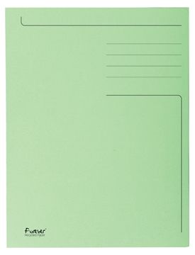 Exacompta Foldyne Dossier Map FT 23 x 34.7 cm Lichtgroen (50 stuks)