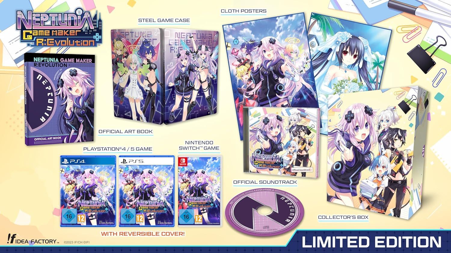 Idea Factory Neptunia Game Maker R:Evolution - Limited Edition (PS4)