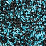 Flamingo Gravier pour aquarium Noir/Bleu 1 kg