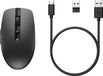 HP 710 Souris Rechargeable Sans Fil - Silencieux, Noir - 3000 DPI - Bluetooth