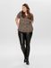 ONLY CARMAKOMA 15174940 Zwart Skinny Fit Dames Broek - Maat 54