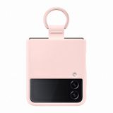 Samsung Galaxy Z Flip4 Silicone Cover Case - Roze