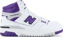 New Balance 650R Hommes Chaussures Baskets Cuir Blanc BB650RCF