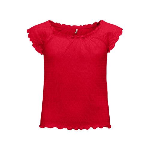 ONLY KIDS ONLY GIRL blousetop rood
