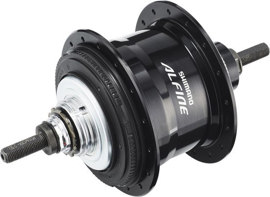 Shimano Alfine SG-S7001 naaf voor schijfrem 11s zwart Uitvoering 36-gaats