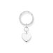 Thomas Sabo Schlüsselring mit Anhänger in Form eines Herzes in Sterling Silber, KR14-637-21