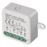 EMOS GoSmart Home Rolluikschakelaarmodule met app, ZigBee, voor enkele schakelaar, inbouwrelaisschakelaar voor rolluikbediening, spraakbesturing van de jaloezieën, compatibel met Google Home, Alexa