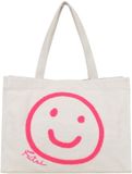 Fritzi aus Preußen shopper schoudertas Easy 01 Limited Smile Canvas Shopper Sand crème