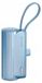 SHARGE Flow Mini 2 Pro batterie externe, 5.800 mAh, 22,5 W, USB-C Lightning, chargeur rapide, bleu