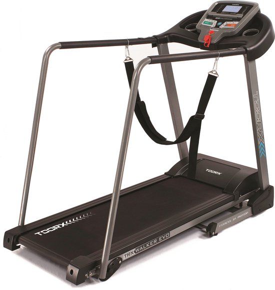 Toorx Fitness Walker EVO Loopband - 8 km/h - 16 Programma's - Verlengde Handrails