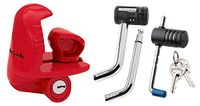 Master Lock 3895DAT - Koppelingsslot, Ontvanger Lock en Latch Lock - 3 Componenten Gelijk Gesloten