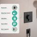 Hansgrohe Ecostat Comfort E - Thermostatische inbouwkraan, geborsteld zwart chroom