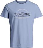 JACK&JONES PLUS JPRBLULOUIE SS TEE CREW NECK FST PLS Heren T-shirt - Cerulean - Maat XXL