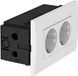 OBO Bettermann Stopcontacteenheid Modul 45, 2-voudig