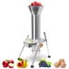 STREND PRO Broyeur de fruits électrique EFC-1 en acier inoxydable, 1100 W, 2800 tr/min, trémie 15 l, jusqu'à 400 kg/h