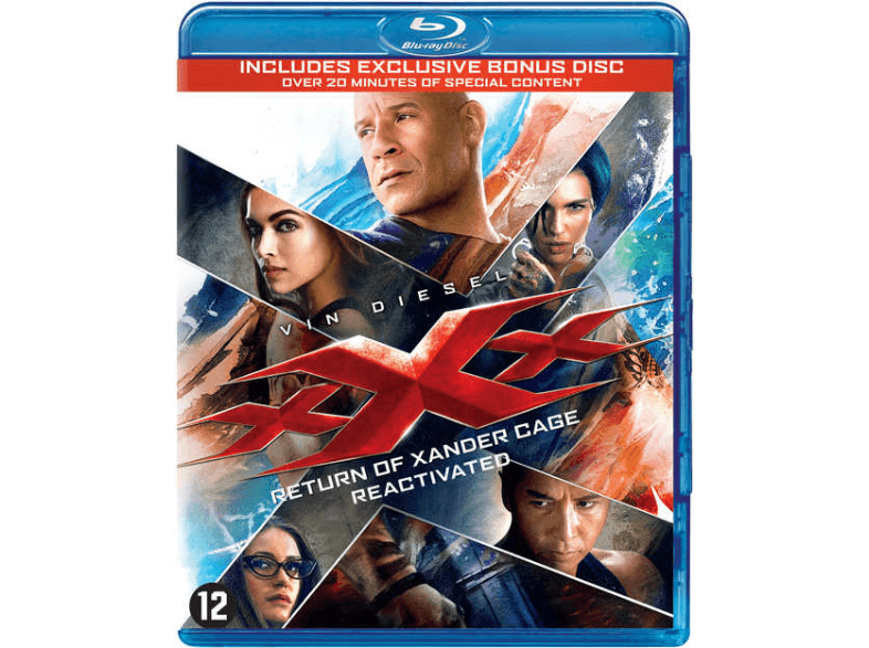 Universal Pictures XXX The Return of Xander Cage Blu ray