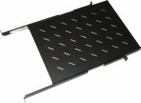 Link Accessori LKRIP650EN universele uitschuifbare rekplank voor kast, 650 mm, zwart