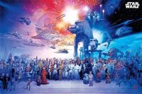 Star Wars Your Decoration B.V. Poster - Hole In The Wall Star Wars Maxi - 61 X 91.5 Cm - Multicolor