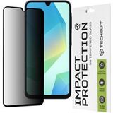 Techsuit Film de protection d'écran Confidentialité pour Samsung Galaxy A16 5G A166 / A16 4G A165, Verre trempé, Full Glue, 111D