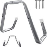 Merkloos / Sans marque Wan GmbH Ladderhaak - Muurladderbevestiging Hanger - Garage Opbergen - Sterke Draagkracht - 17.1 cm - Emmerhaak