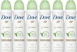 Dove Go Fresh Komkommer Deodorant Spray - 6 x 150ml - voordeelverpakking