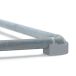 Grythyttan Stålmöbler Classique/High Tech protection de sol Gris - lot de 4