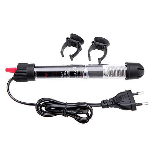 Lucky Farm Aquarium Heater dompelvisbak, automatische warmwaterbereider, constante verwarmingsstaaf met temperatuurweergave (25 watt)