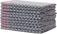 Amago SnelShoppen - 100% Katoenen Universele Doekjes 50 x 100 cm - Antraciet - 10 Stuks