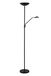 Lucide ZENITH Lampe de lecture LED dimmable - Noir - 3000K