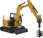Diecast Masters Cat 308 CR Mini HEX Mini-graafmachine - 1:50 - High Line Series