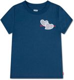 Levi's® Kids Hearts Oversized T-shirt Blauw 8 Years Meisje