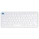 Bluestork - KB Mini Mac R2 - Draadloos Mac-toetsenbord AZERTY Oplaadbaar