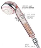 Filtre de pommeau de douche de remplacement SPA pour pommeaux de douche transparents coréens