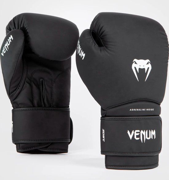 Venum Contender 1.5 Kids Bokshandschoenen Zwart Wit - 8 OZ