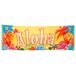 Boland Hawaii banner - 220 x 74 cm - polyester - tropisch thema - aloha - versiering -