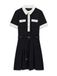 GUESS Jurk 'Claudie' zwart / wit