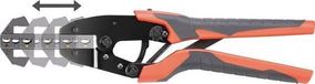 TOOLCRAFT PZ-500 Krimptang Zonder krimpinsert, Met systeemkoffer