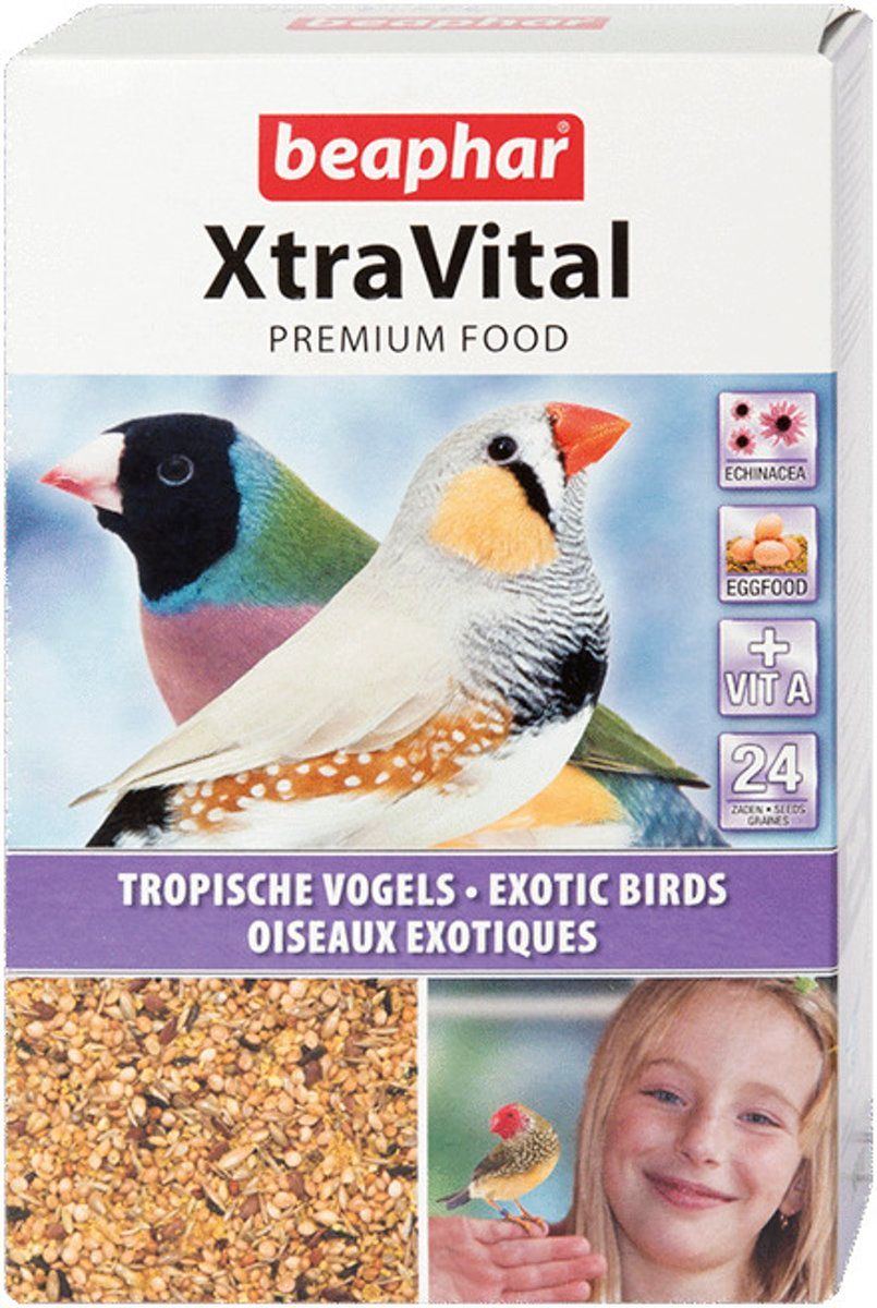 BEAPHAR - Xtravital Tropische Vogel - 500 gr