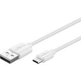 Goobay USB-A naar Micro-B 2.0 - 0.5 meter