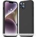 Techsuit Hoesje geschikt voor Nothing Phone (3) - Soft Flex Silicone Back Cover - Black