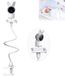 Arenti Support de babyphone Support de caméra de bébé - 85 cm - Bras flexible avec pince - Pour babyphone vidéo Arenti