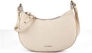 Coccinelle Leren schoudertas Fujiko Suede Bi Mini Bag Sandshell / Sandshell beige
