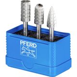 Pferd HSS Freesstiftset 12mm 3-delig