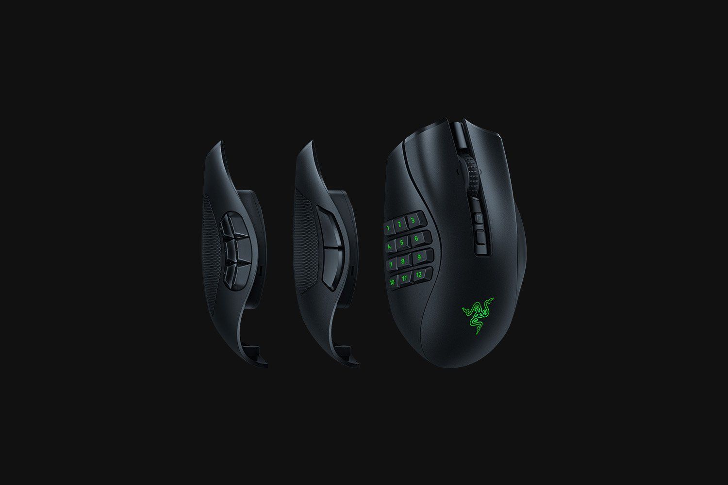 Razer Naga V2 Pro - Gaming Muis - Draadloos - 30000 DPI - Zwart