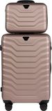 Wings Valise de voyage rigide ultra légère avec fermeture éclair pour avion, noir, BC, Mallette